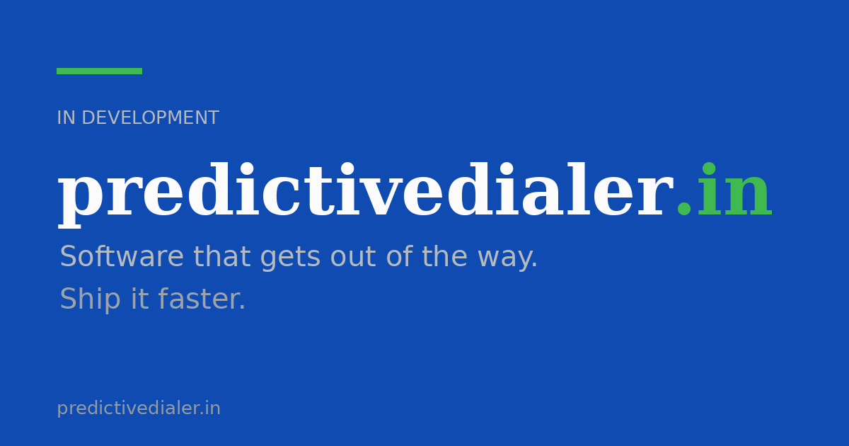 Link preview image for predictivedialer.in